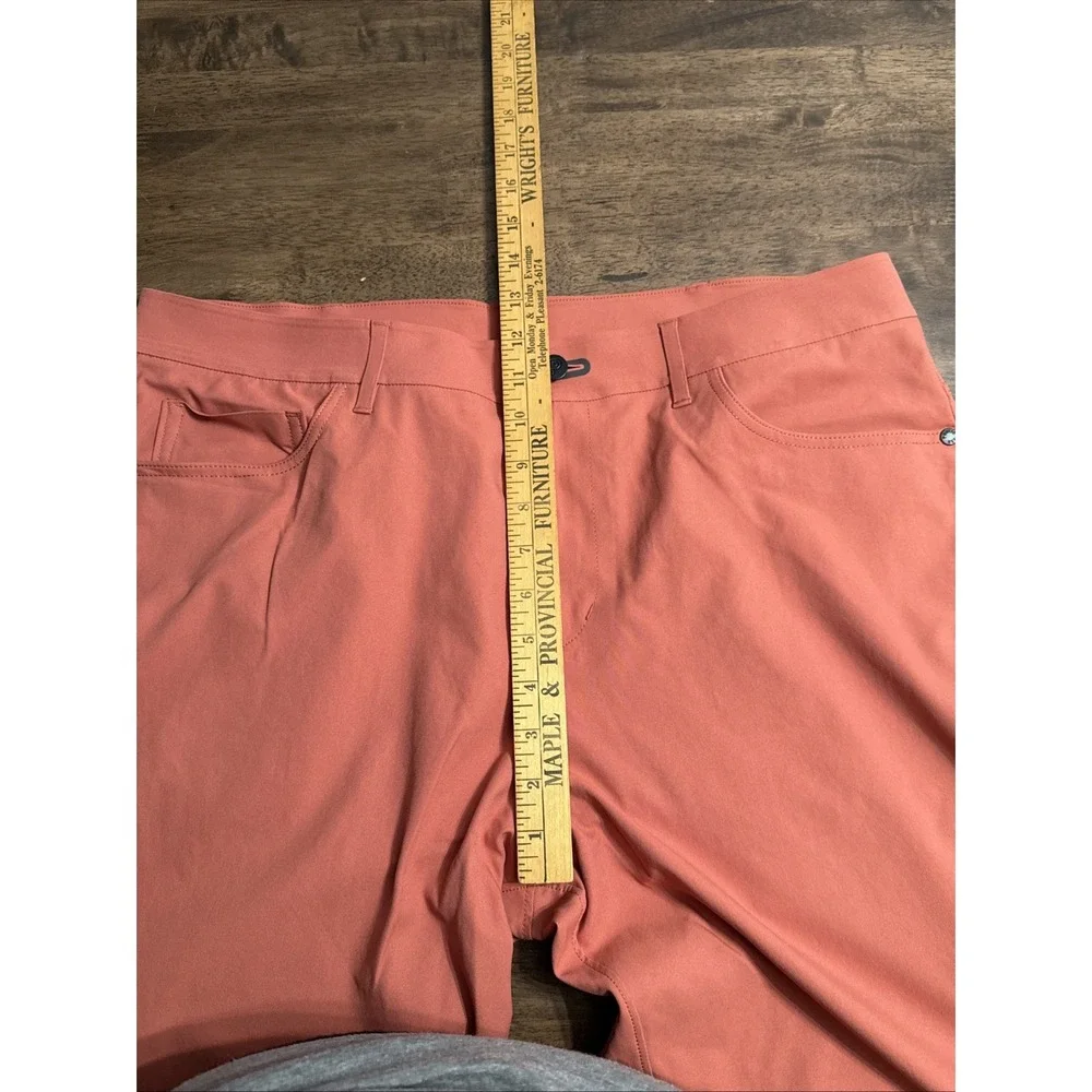 Public Rec 5 Pocket Performance Pant Men's Tagged 36x28 Actual‎ (36x26) Coral